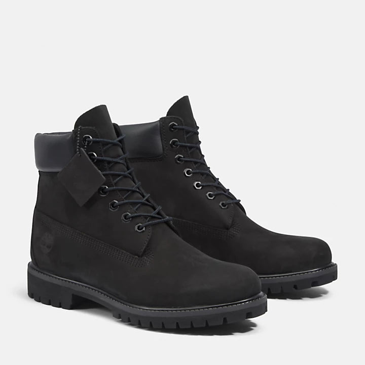 Timberland 6" Boot Black Nubuck Premium