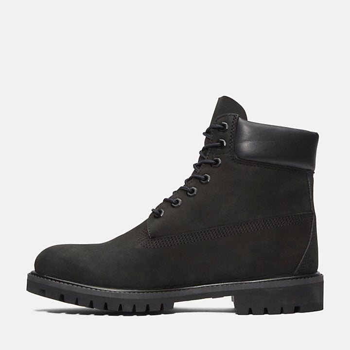 Timberland 6" Boot Black Nubuck Premium