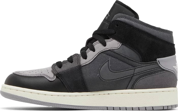 Jordan 1 Mid Craft Inside Out Black