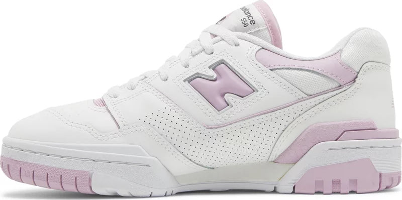 New Balance 550 White Bubblegum Pink (Women's)