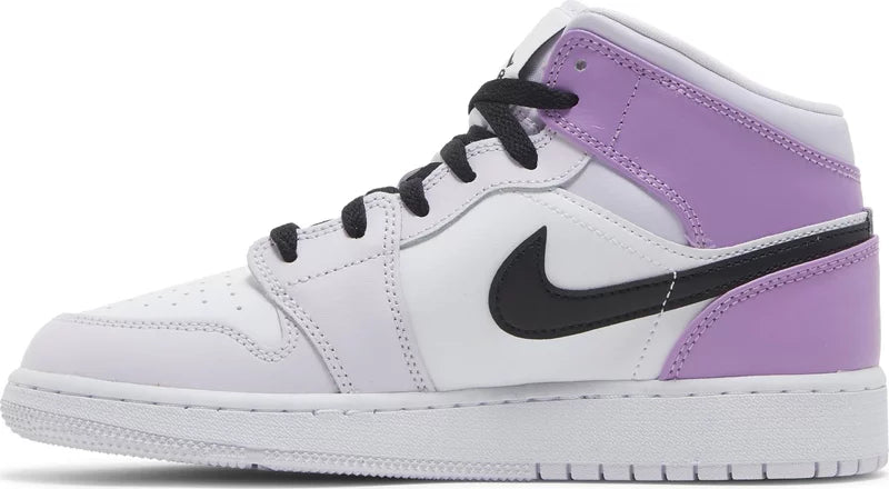 Jordan 1 Mid Barely Grape (GS)