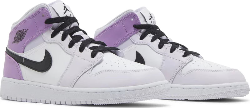 Jordan 1 Mid Barely Grape (GS)