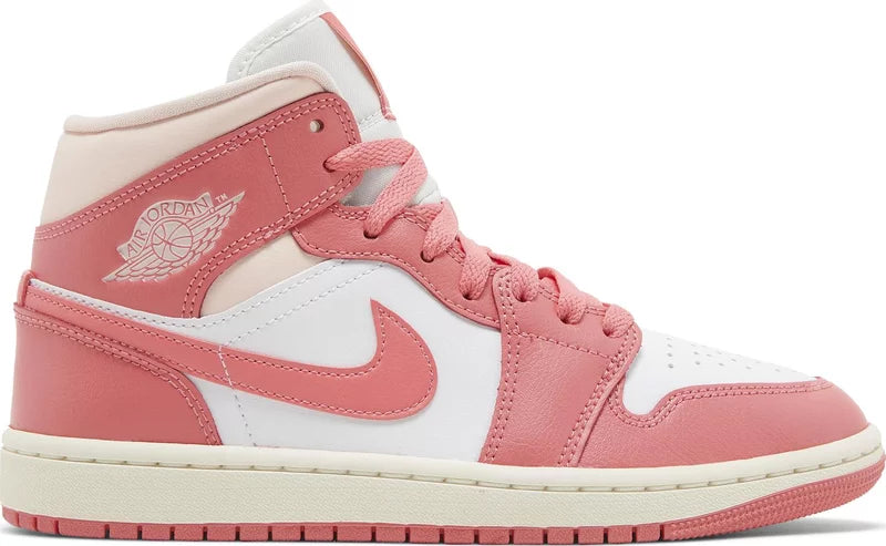 Jordan 1 Mid Strawberries and Cream (Women's)