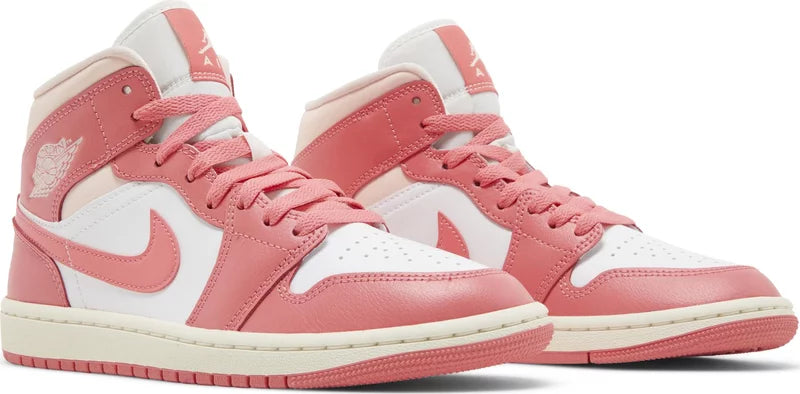 Jordan 1 Mid Strawberries and Cream (Women's)