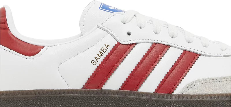 Adidas Samba OG White Better Scarlet