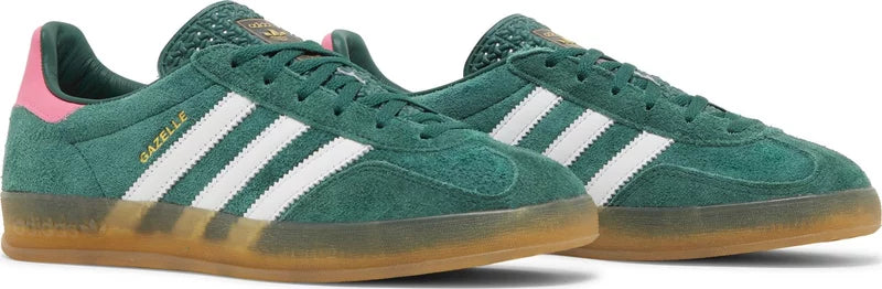 adidas Gazelle Indoor Collegiate Green Lucid Pink (Women's)