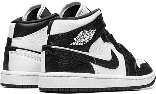 Jordan 1 Mid Split Black White (Women's)