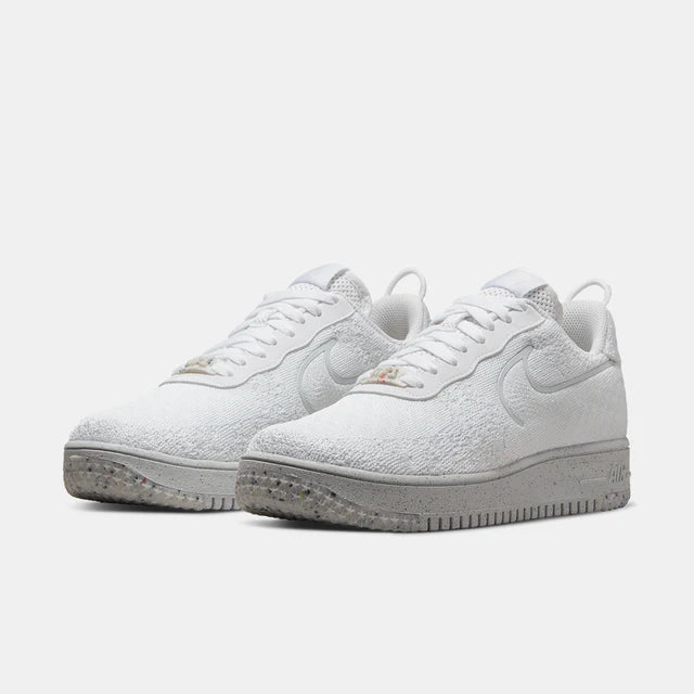 Nike Air Force 1 Low Crater Flyknit White Platinum Tint