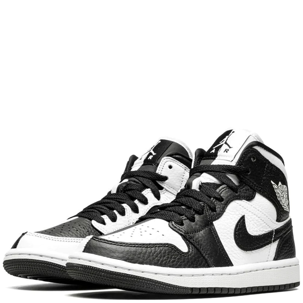 Jordan 1 Mid Split Black White (Women's)