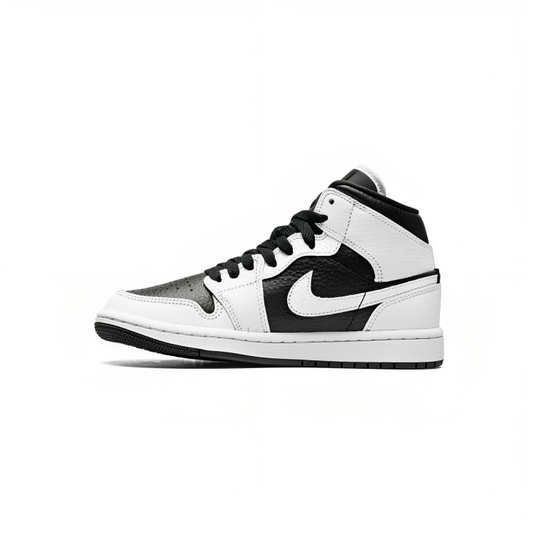 Jordan 1 Mid Split Black White (Women's)