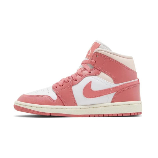 Jordan 1 Mid Strawberries and Cream (Women's)