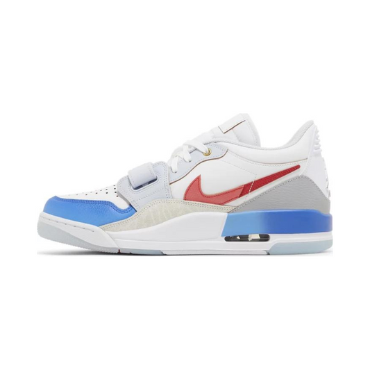 Jordan Legacy 312 Low White Game Royal University Red