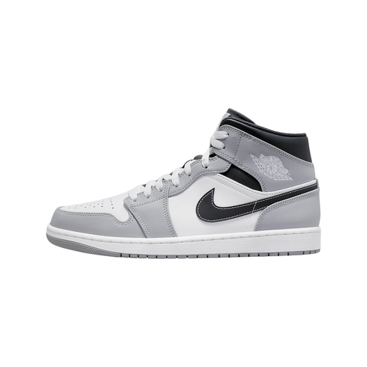 Jordan 1 Mid Light Smoke Grey 