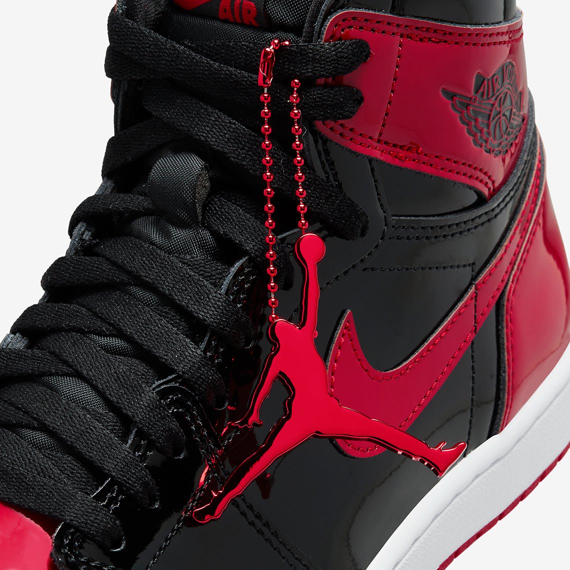 Patent Bred 1 Shoes