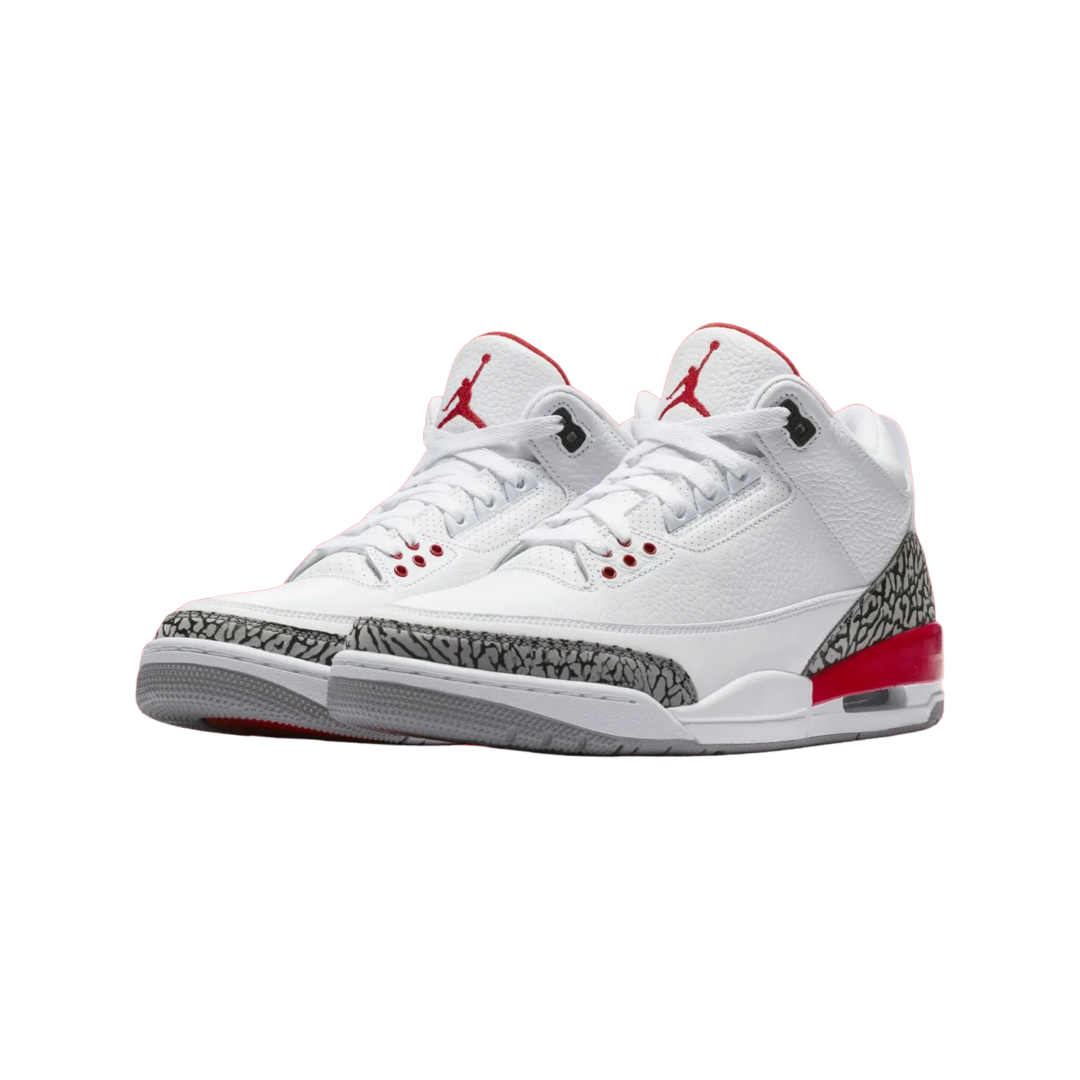 Jordan 3 Cardinal Red