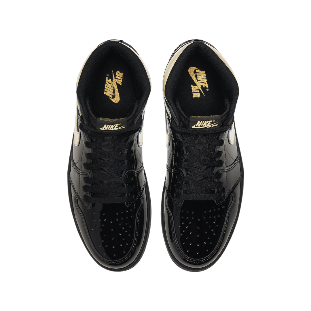 Jordan 1 High Gold Shoes