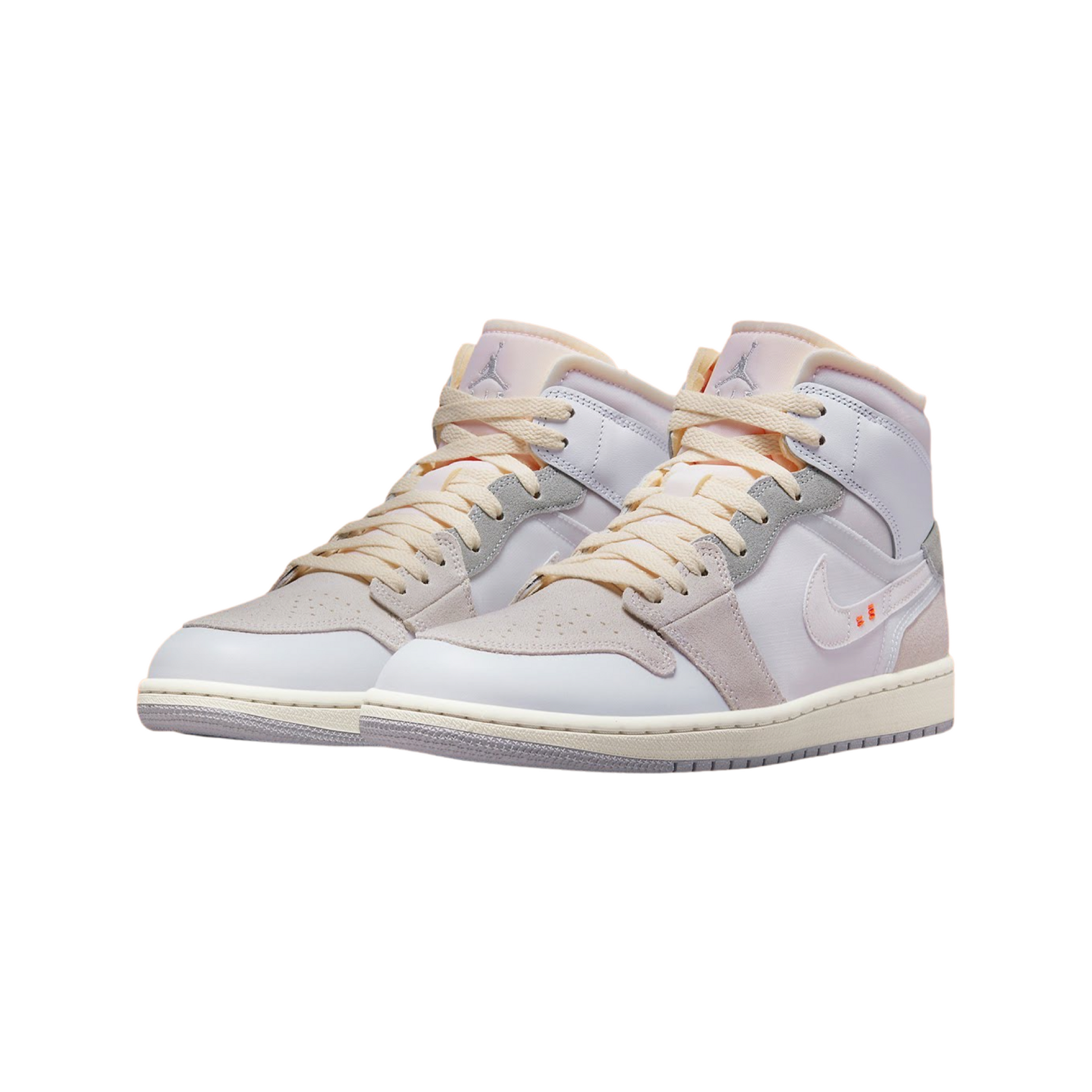 Jordan 1 Mid White Gray